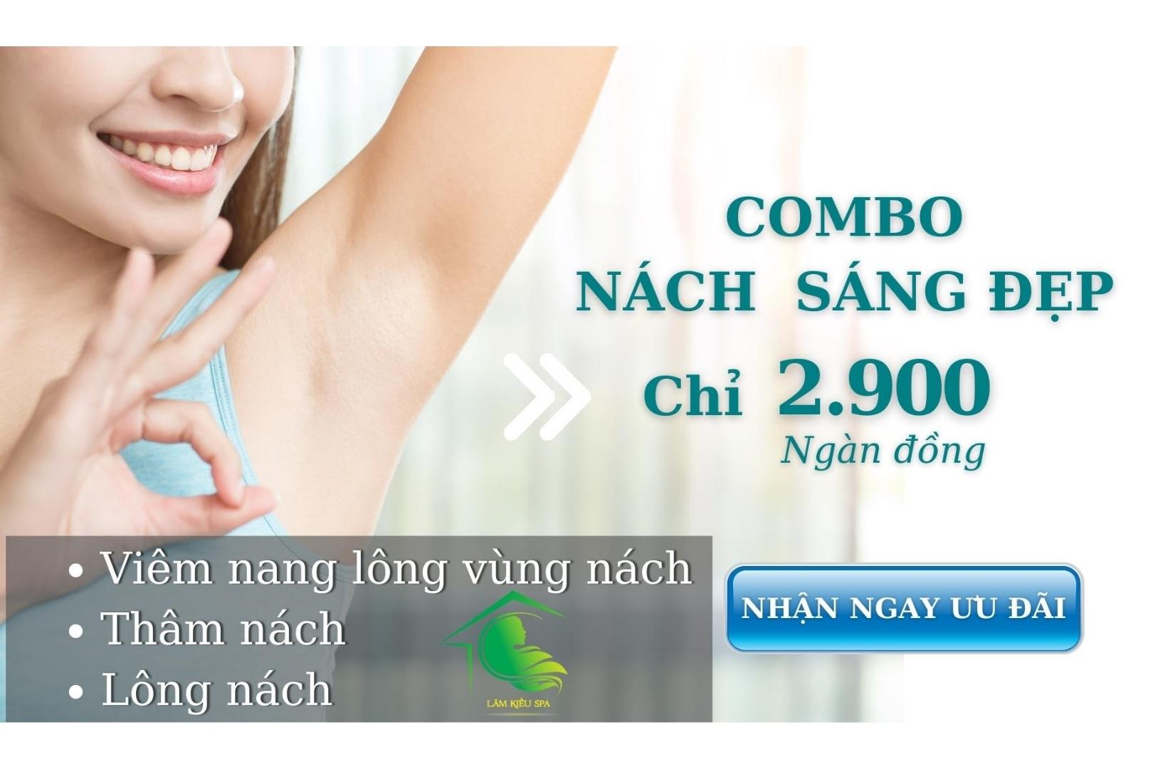 trị viêm nang lông vùng nách